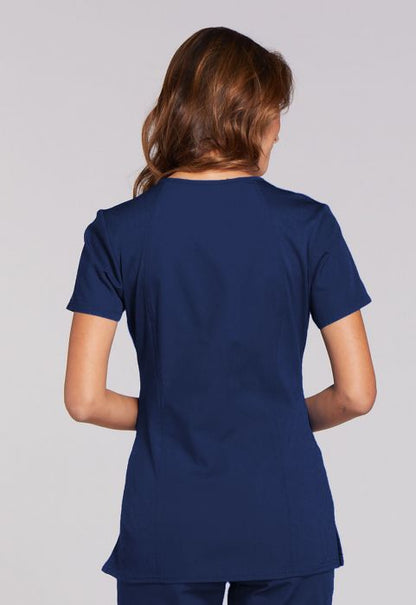 V-Neck Top With Pockets